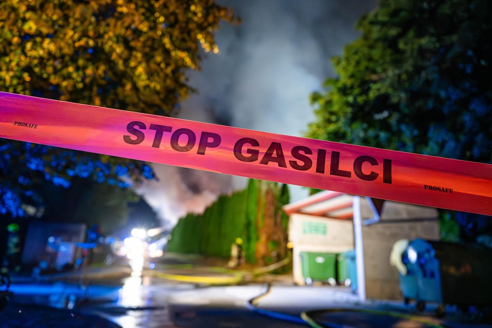 požar, Gasilci, Begunje