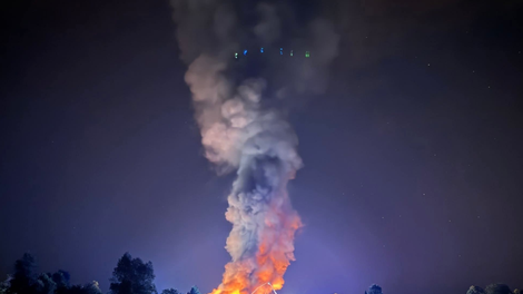 požar, Begunje