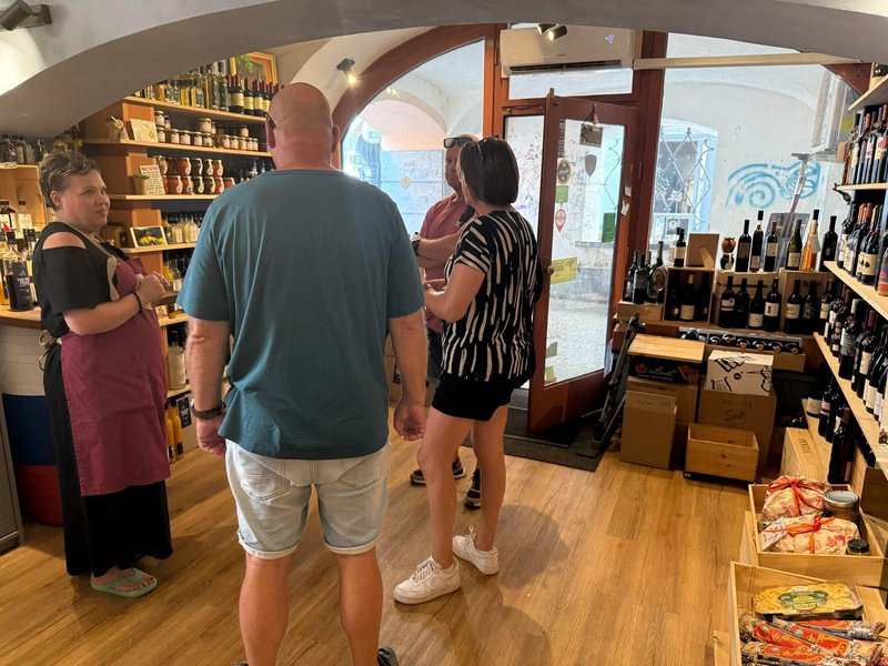 Vineria del Ponte vinoteka Stara Ljubljana degustacija