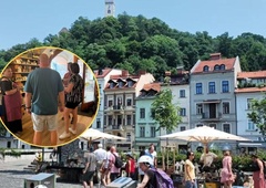 Čez Šuštarski most: obvezna postaja za turiste v Ljubljani — od tu odidejo veliko boljše volje! (FOTO)