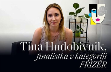 Tina Hudobivnik, finalistka v kategoriji frizer / ELLE TALENTI