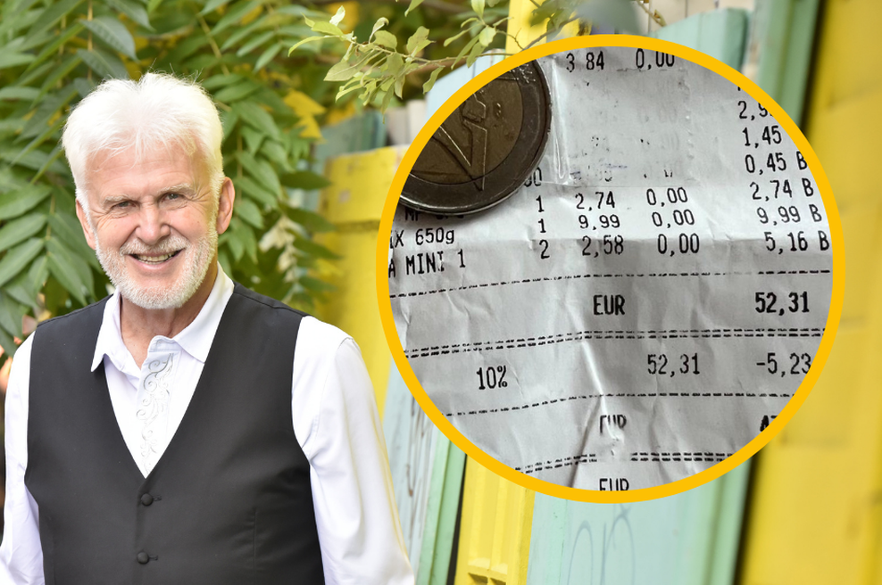 Andrej Šifrer objavil račun in osupnil z izkušnjo iz Spara: kar mu je naredila prodajalka, močno odmeva (FOTO) (foto: Žiga Živulović jr./BOBO/Facebook.com/andrej.sifrer.7/fotomontaža)