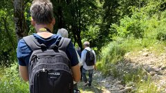 Lehnjakov izvir Spodnje Jezersko pohodniki