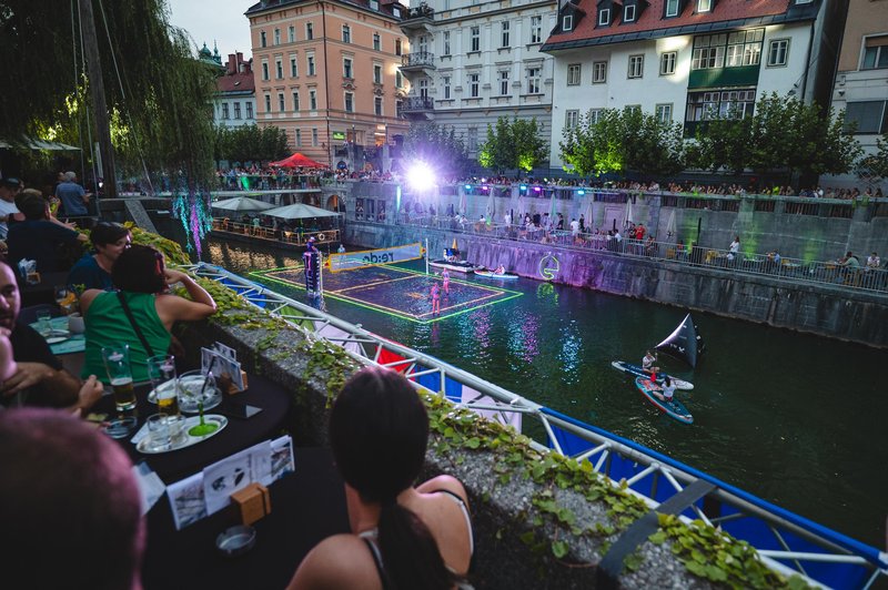 Odbojka na vodi Magična Ljubljanica