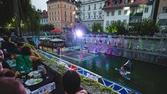 Odbojka na vodi Magična Ljubljanica