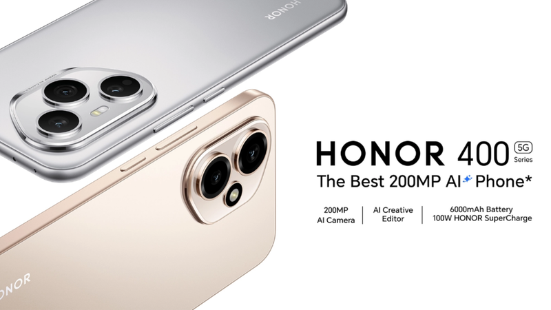 Pozabite na kompromise - zakaj serija Honor 400 že navdušuje tudi najbolj zahtevne digitalne ustvarjalce
