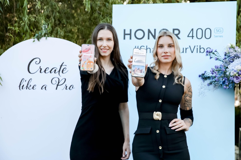 Pozabite na kompromise - zakaj serija Honor 400 že navdušuje tudi najbolj zahtevne digitalne ustvarjalce (foto: Aleksandra Saša Prelesnik)