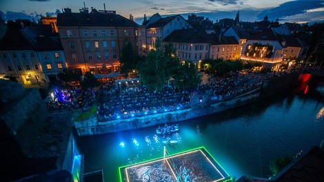 Odbojka na vodi Magična Ljubljanica