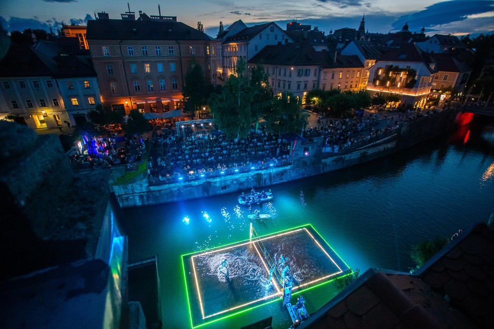 Odbojka na vodi Magična Ljubljanica