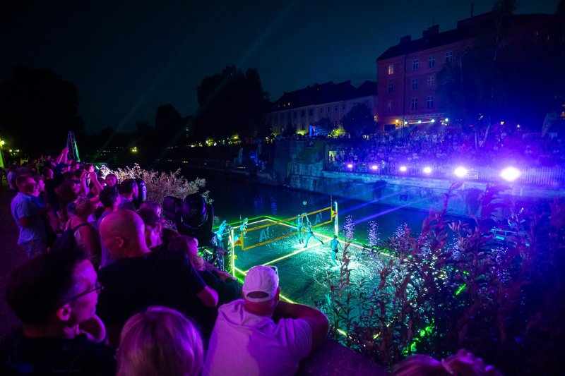 Odbojka na vodi Magična Ljubljanica