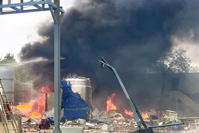 eksplozija, tovarna, Indija
