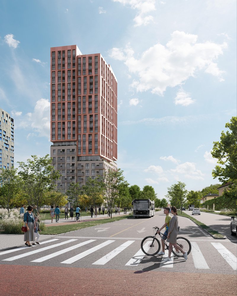 Nordika bo obsegala približno 290 stanovanj – od enosobnih do štirisobnih enot ter penthousov.