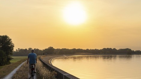 Slovenija sonce temperature vreme vročina vročinski val ARSO