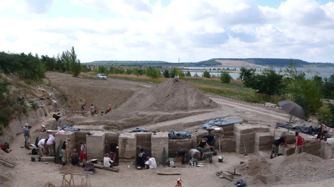 arheologija zgodovina neandertalci Nemčija odkritje mast