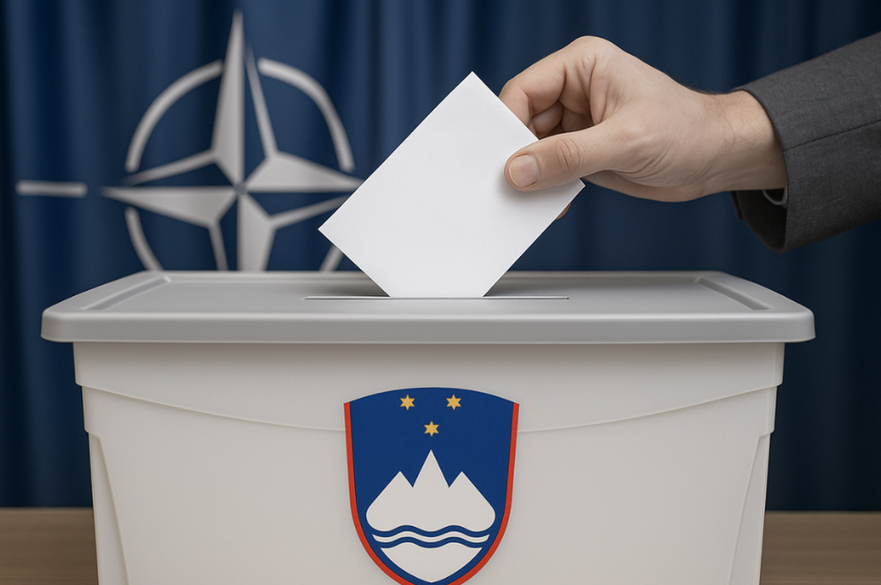 Bomo Slovenci glasovali za izstop iz Nata? Robert Golob napovedal referendum o članstvu (foto: ChatGPT)
