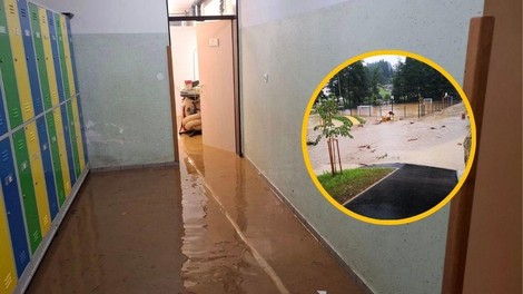 Močno neurje v občini Vitanje: "Številni občani so odrezani od sveta" (FOTO)
