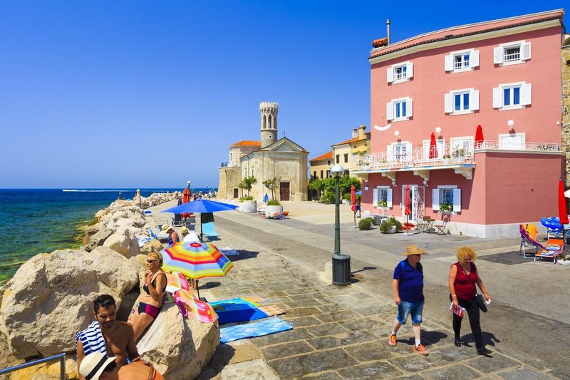 Piran turisti
