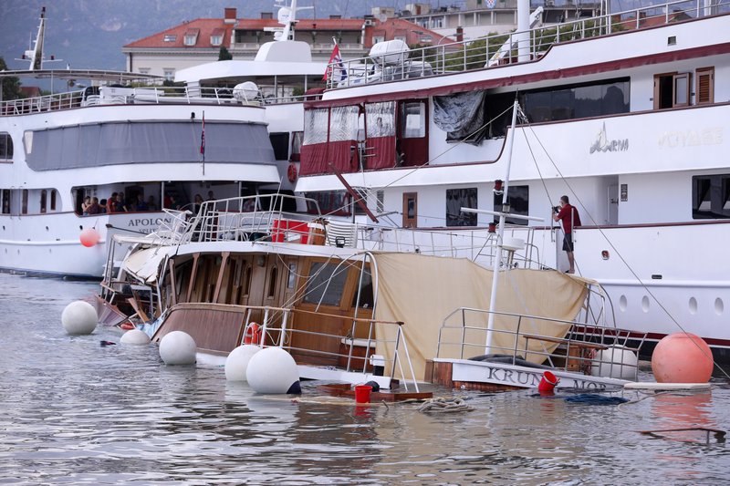 Split, razdejanje