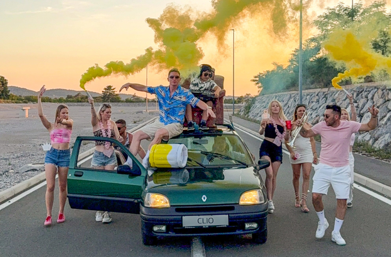 Zvita Feltna skupina vieospot pesem Clio piči 200