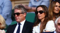 Hugh Grant tenis Wimbledon