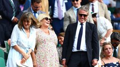 Hugh Grant tenis Wimbledon