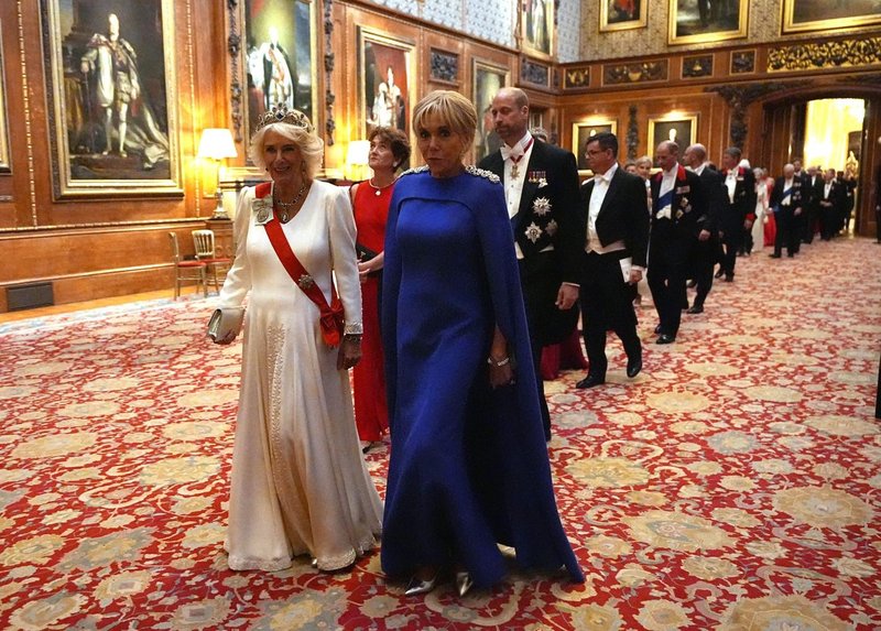 Kate Middleton Emmanuel Macron Brigitte Macron