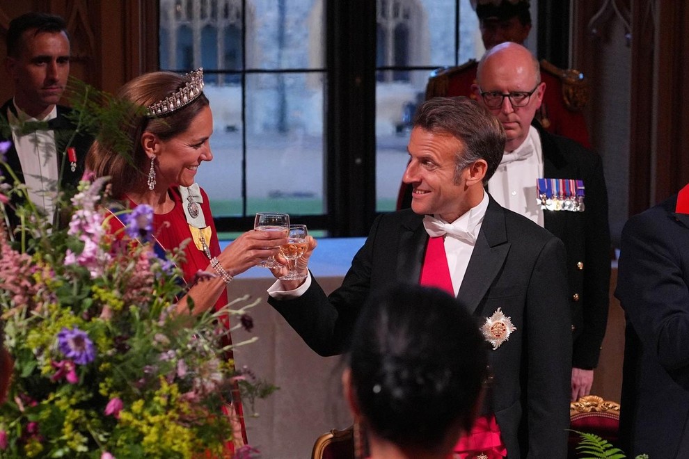 Kate Middleton Emmanuel Macron Brigitte Macron