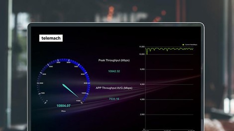 Telemach prvi v Sloveniji preizkusil zmogljivosti omrežja 5.5G in presegel hitrost 10 Gbps v mobilnem omrežju