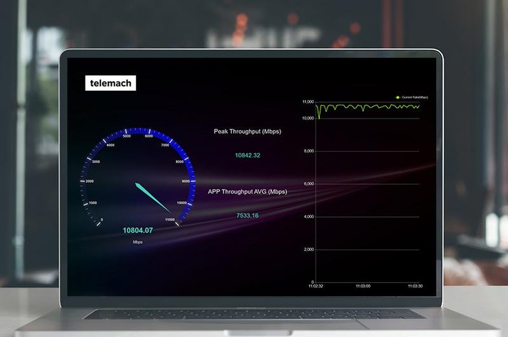 Telemach prvi v Sloveniji preizkusil zmogljivosti omrežja 5.5G in presegel hitrost 10 Gbps v mobilnem omrežju (foto: promocijska fotografija)