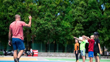 HK Olimpija Ljubljana hokej poletni hokejski kamp
