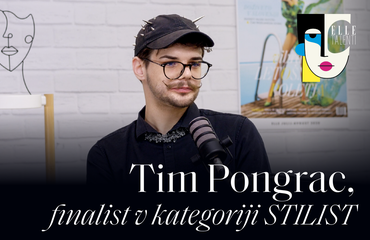 Tim Pongrac, finalist v kategoriji stilist / ELLE TALENTI