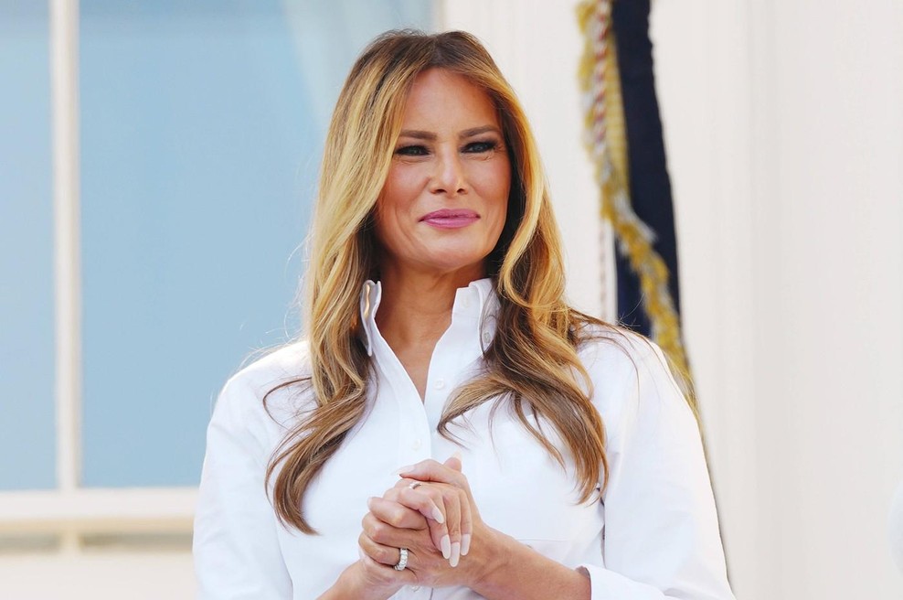 Melania Trump s tem dejanjem povsem navdušila Ukrajince: poimenovali so jo "Agentka Trumpenko" (foto: Profimedia)