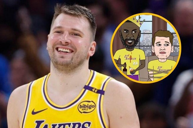 Dončića in LeBrona so si pošteno privoščili: "Zakaj si me privezal na stol?!" (VIDEO)