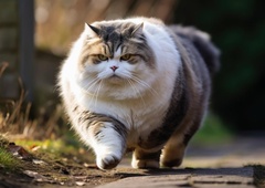 Skrb vzbujajoči podatki: vsaka četrta mačka je predebela