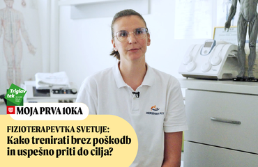 Fizioterapevtka svetuje:  Kako trenirati brez poškodb in uspešno priti do cilja I Triglav tek