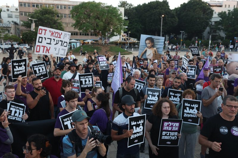 izrael, vojna, protest