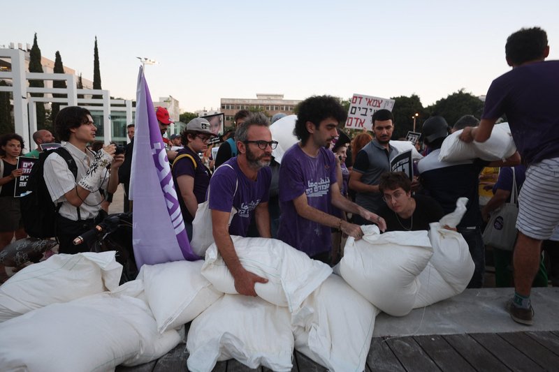 izrael, vojna, protest