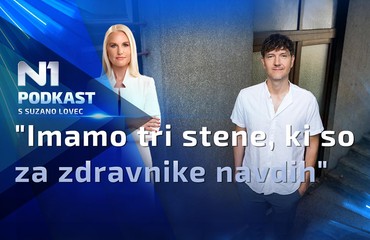 N1 podkast s Suzano Lovec: "Imamo tri stene, ki so za zdravnike navdih"