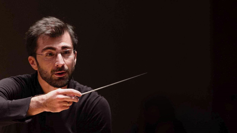Kahi Solomnišvili, glavni dirigent Orkestra Slovenske filharmonije.