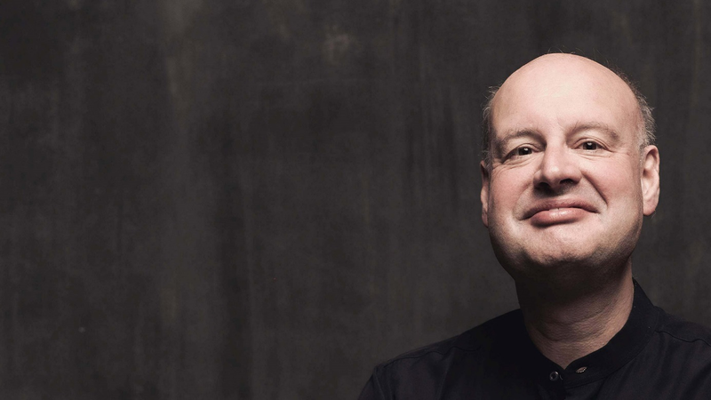 Stephen Layton, glavni dirigent Zbora Slovenske filharmonije.