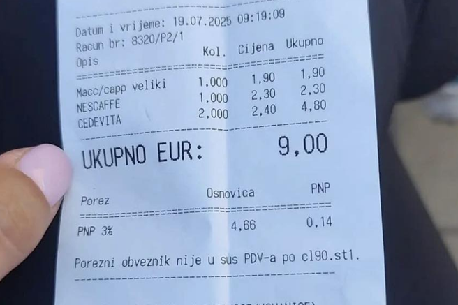 račun, Cres