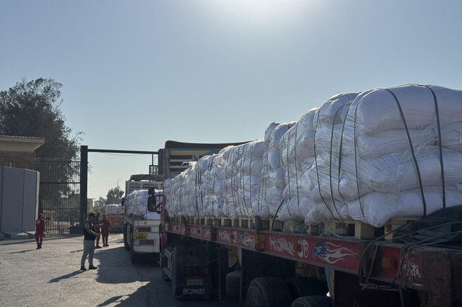 Gaza, humanitarna pomoč