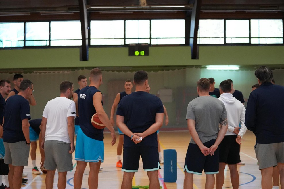 Na Eurobasketu bo na svoj račun končno prišel tudi izkušeni Gregor Hrovat: "Lahko pomagam Sloveniji!" (foto: KZS)
