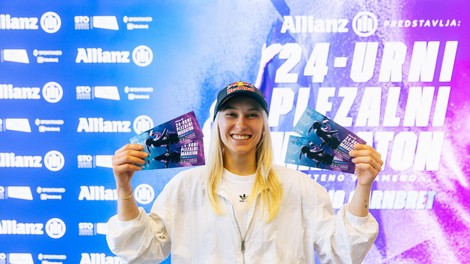 Allianz in Janja Garnbret združila moči v dobro mladih