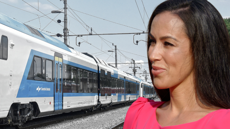 Tina Gaber, Slovenske železnice