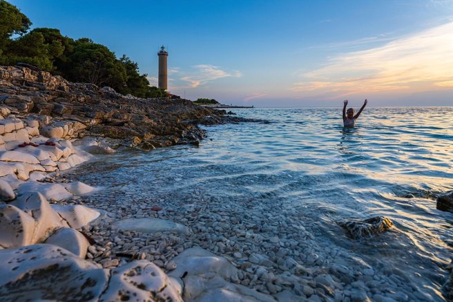 Hrvaska Jadran otok Dugi otok svetilnik