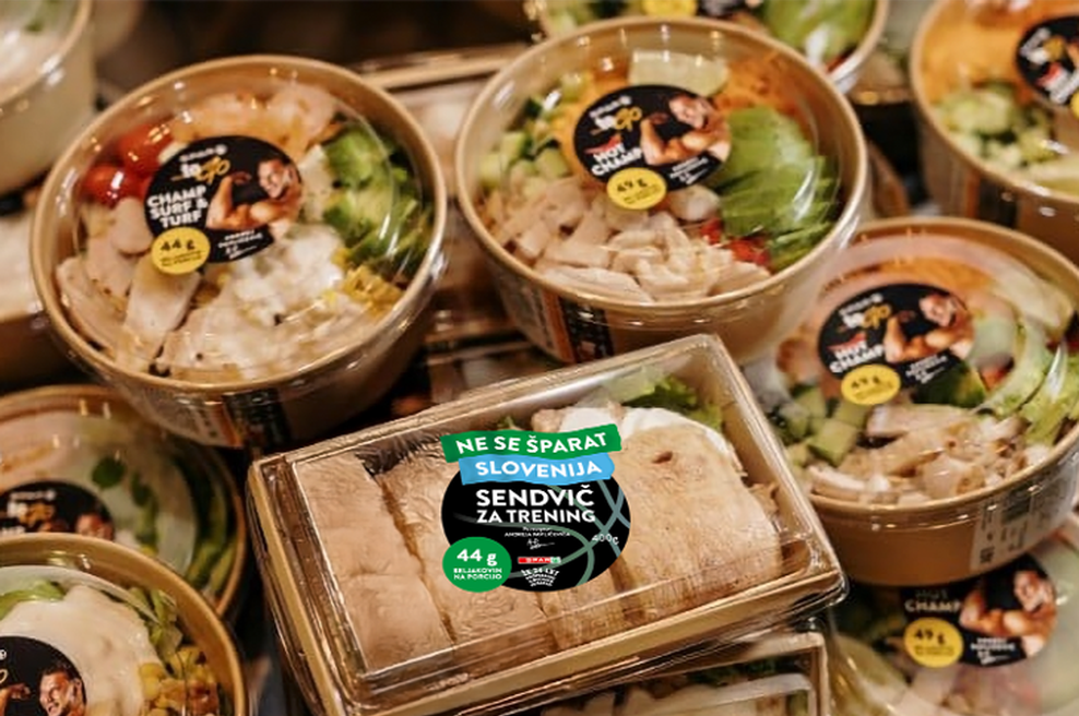 Potrebujete energijo za delo ali trening? V SPAR Hitroteki vas čaka nov sendvič, ki je prava energijska bomba (foto: SPAR)