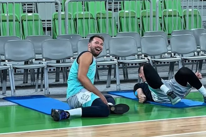 Luka Dončić, kako lepo te je znova videti! Slovenski zvezdnik si je nadel opremo, ob kateri zaigra srce
