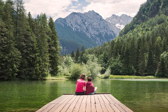 Slovenija turizem jezero mama sin