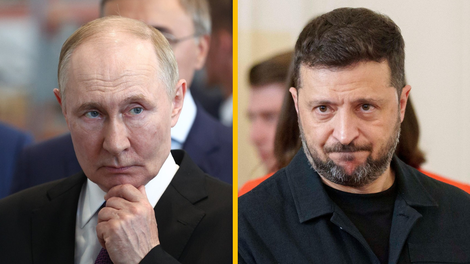 Vladimir Putin Volodimir Zelenski